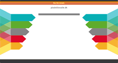 Desktop Screenshot of pladstilosalle.dk